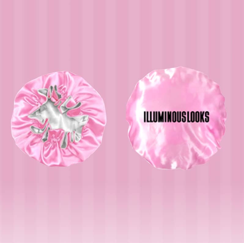 FLUFFY DOUBLE SIDED SATIN BONNETS