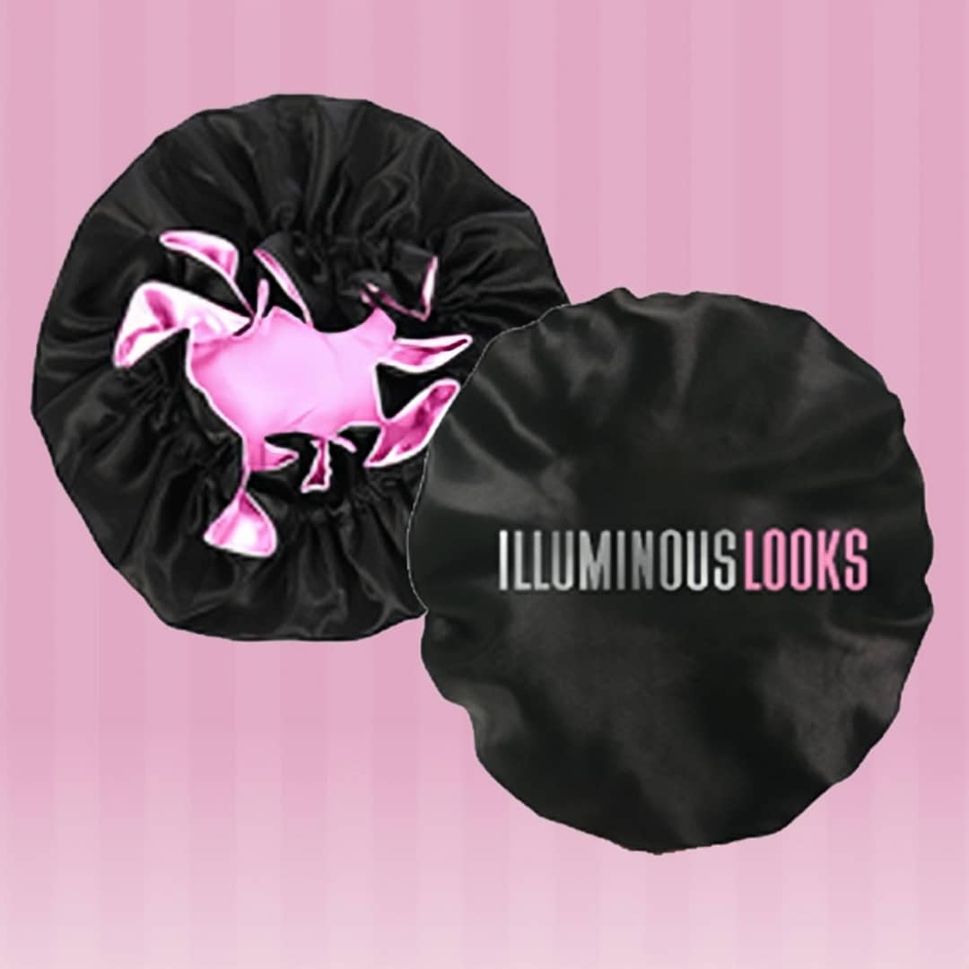 FLUFFY DOUBLE SIDED SATIN BONNETS