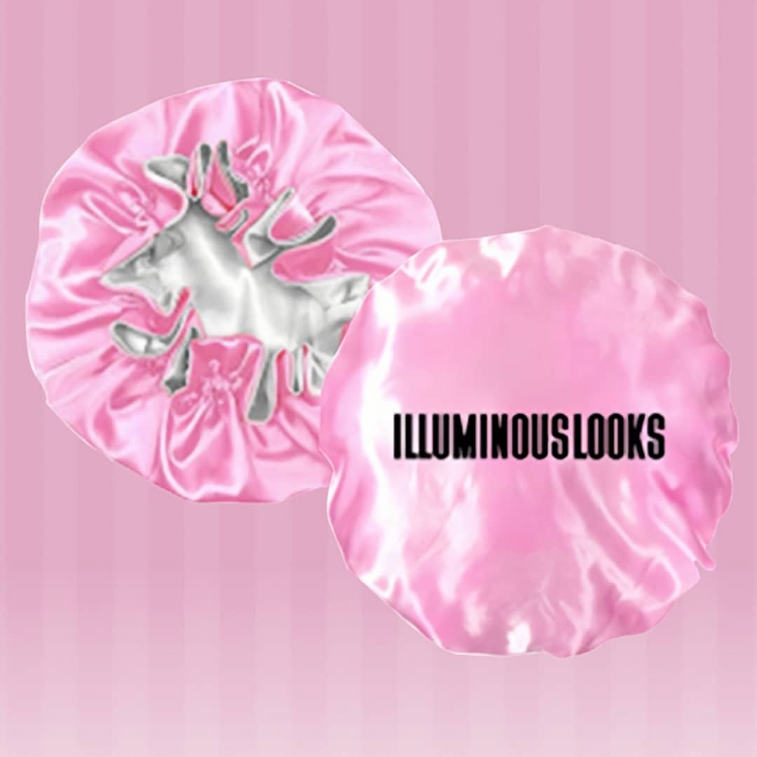FLUFFY DOUBLE SIDED SATIN BONNETS